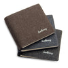 Baellerry Slim Coin Money Card Holder Canvas Pocket Men Wallet