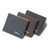 Baellerry Slim Coin Money Card Holder Canvas Pocket Men Wallet