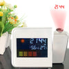 LED Electronic Weather Forecast Projection Alarm Clock