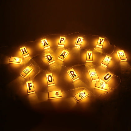 20 LED Letters Light Box String