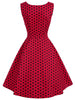 Vintage Dotted Pin Up Dress