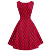 Vintage Dotted Pin Up Dress