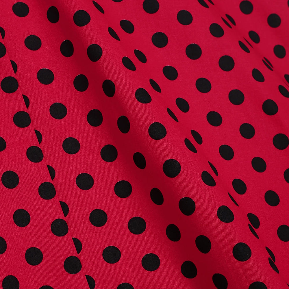 Vintage Dotted Pin Up Dress