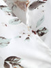 Wrap Floral Print High Low Hem Dress