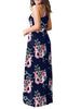 Flower Pockets Maxi Dress