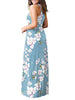 Flower Pockets Maxi Dress