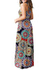 Flower Pockets Maxi Dress