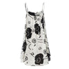 Floral Ruffled Cami Dress With Twist  Crop Top