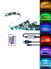 USB RGB Strip Light with Remote Control for TV Computer Background Lighting