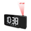 TS - 3211 - W LED Radio Projection Alarm Clock Brightness Adjustment