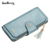 PU Leather Women Wallet Buckle Long Type Card Slot Handbag