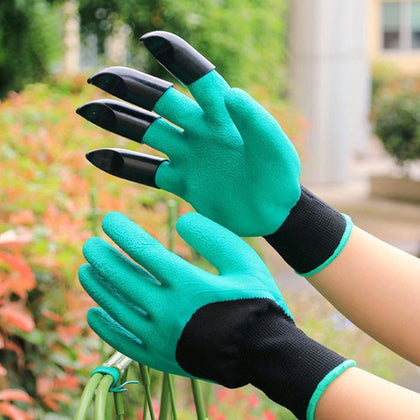 Gardening Digging Soil Claw Family Planting Waterproof Protective Glove