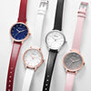 Meibin 1063 Women's Quartz Watch Small Dial Waterproof Leather Belt