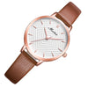 Meibin 1063 Women's Quartz Watch Small Dial Waterproof Leather Belt