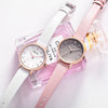 Meibin 1063 Women's Quartz Watch Small Dial Waterproof Leather Belt