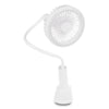 Clip Fan Night Light Dual-use USB 5V 200lm 2.5W 5500K Chargeable Dimmable Lamp