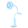 Clip Fan Night Light Dual-use USB 5V 200lm 2.5W 5500K Chargeable Dimmable Lamp