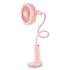 Clip Fan Night Light Dual-use USB 5V 200lm 2.5W 5500K Chargeable Dimmable Lamp
