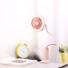 Clip Fan Night Light Dual-use USB 5V 200lm 2.5W 5500K Chargeable Dimmable Lamp