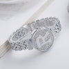 REALY A0158 Women's Quartz Watch R Letter Personality Design Nostalgic Clamshell