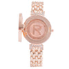 REALY A0158 Women's Quartz Watch R Letter Personality Design Nostalgic Clamshell