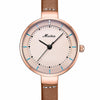 MEIBIN 1061 Women Simple Fresh Belt Watch Waterproof Quartz Watch