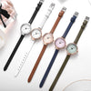 MEIBIN 1061 Women Simple Fresh Belt Watch Waterproof Quartz Watch