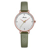 Meibin 1062 Women Waterproof Quartz Watch Leather Belt