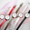 Meibin 1062 Women Waterproof Quartz Watch Leather Belt