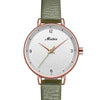 Meibin 1062 Women Waterproof Quartz Watch Leather Belt