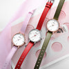 Meibin 1062 Women Waterproof Quartz Watch Leather Belt