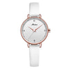 Meibin 1062 Women Waterproof Quartz Watch Leather Belt