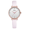 Meibin 1062 Women Waterproof Quartz Watch Leather Belt