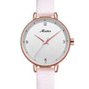 Meibin 1062 Women Waterproof Quartz Watch Leather Belt