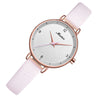 Meibin 1062 Women Waterproof Quartz Watch Leather Belt