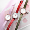 Meibin 1062 Women Waterproof Quartz Watch Leather Belt