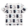 AB0001 Baby Girls Boys T-shirt Top Animal Printed Short Sleeve Round Neck