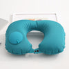 U-shaped Pillow Travel Portable Push-type Inflatable Car Home Office