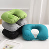 U-shaped Pillow Travel Portable Push-type Inflatable Car Home Office