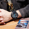 SKMEI 1529 Men's Mature Outdoor Sports Dual Display Digital Watch Luminous