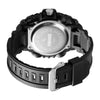 SKMEI 1529 Men's Mature Outdoor Sports Dual Display Digital Watch Luminous