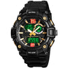 SKMEI 1529 Men's Mature Outdoor Sports Dual Display Digital Watch Luminous