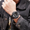 SKMEI 1529 Men's Mature Outdoor Sports Dual Display Digital Watch Luminous