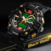 SKMEI 1529 Men's Mature Outdoor Sports Dual Display Digital Watch Luminous