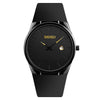 SKMEI 1509 Men's Gentleman Ultra-thin Quartz Watch Concise PU Band