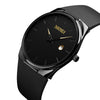 SKMEI 1509 Men's Gentleman Ultra-thin Quartz Watch Concise PU Band
