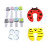 TUSUNNY SH1.280 Kids Safety Set Edge Corner Guard Cushion Protector Lock Latch Table Cabinet Bumper