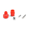 50PCS Chicken Screw Poultry 360 Angle Nipples Bird Drink Water Chook Feeder Dispenser
