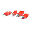 50PCS Chicken Screw Poultry 360 Angle Nipples Bird Drink Water Chook Feeder Dispenser