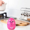 Mechanical Clockwork Egg Kitchen Timer 60-minute Smile Face